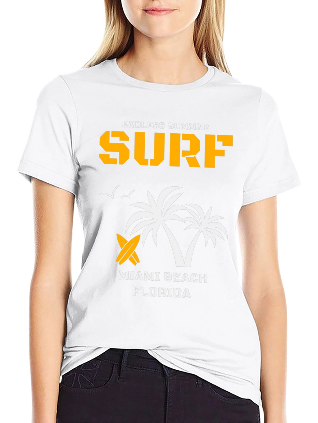 Endless Summer Surf T-Shirt - Miami Beach Florida