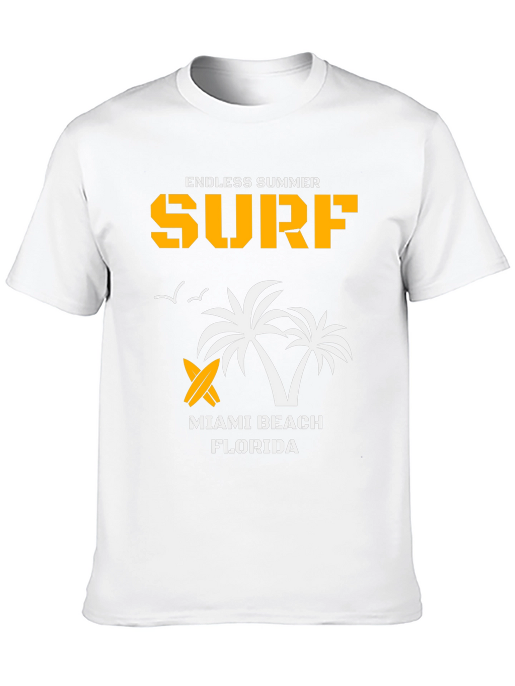 Endless Summer Surf T-Shirt - Miami Beach Florida