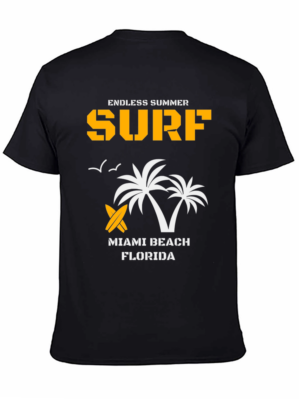 Endless Summer Surf T-Shirt - Miami Beach Florida