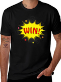 Comic Style WIN! Graphic Tee