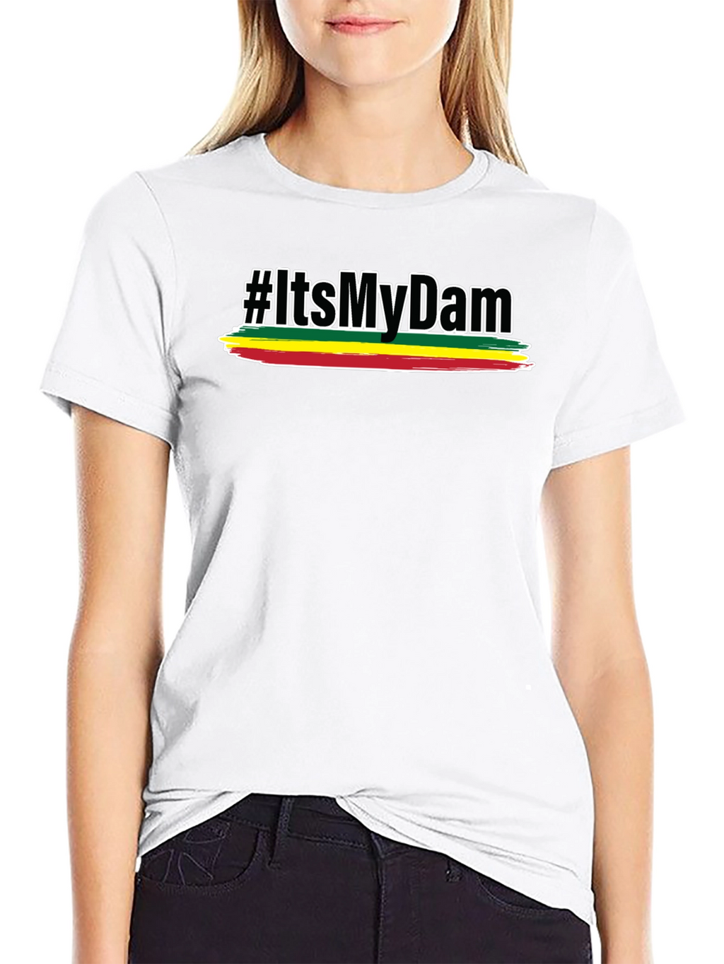 Rasta Pride T-Shirt - #ItsMyDam Reggae Style Tee