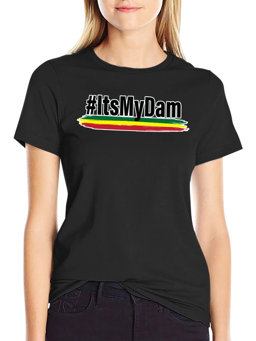 Rasta Pride T-Shirt - #ItsMyDam Reggae Style Tee