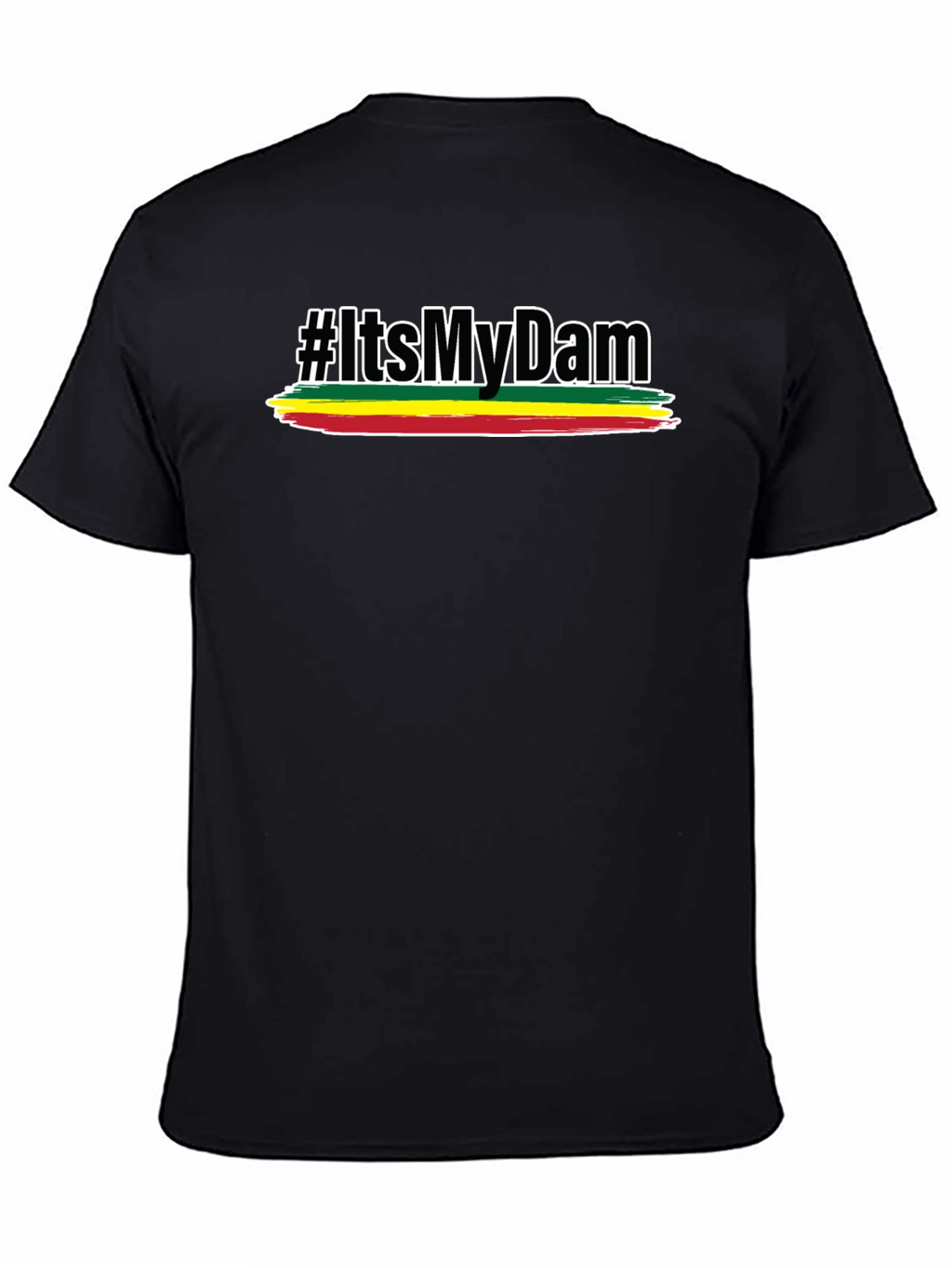Rasta Pride T-Shirt - #ItsMyDam Reggae Style Tee
