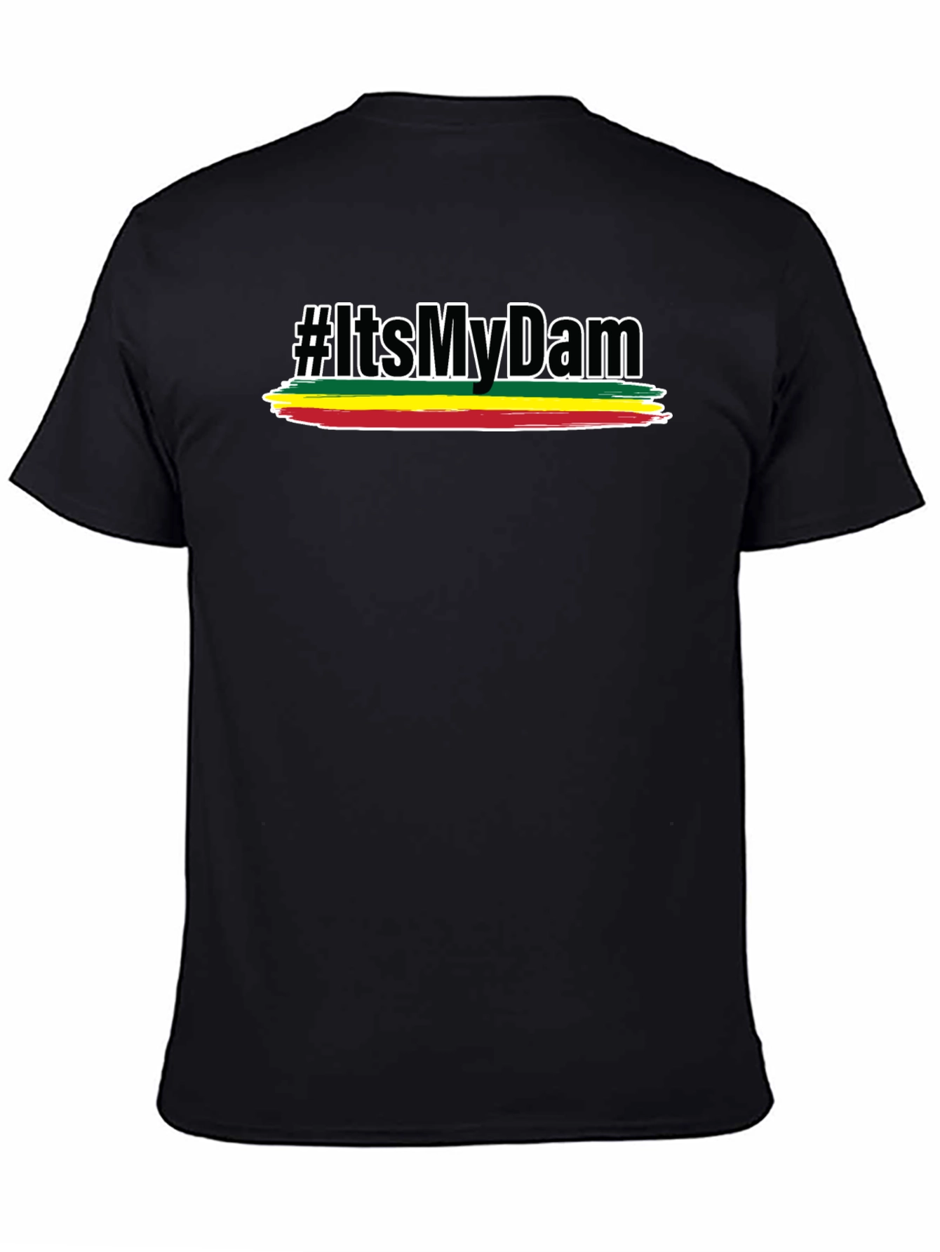 Rasta Pride T-Shirt - #ItsMyDam Reggae Style Tee