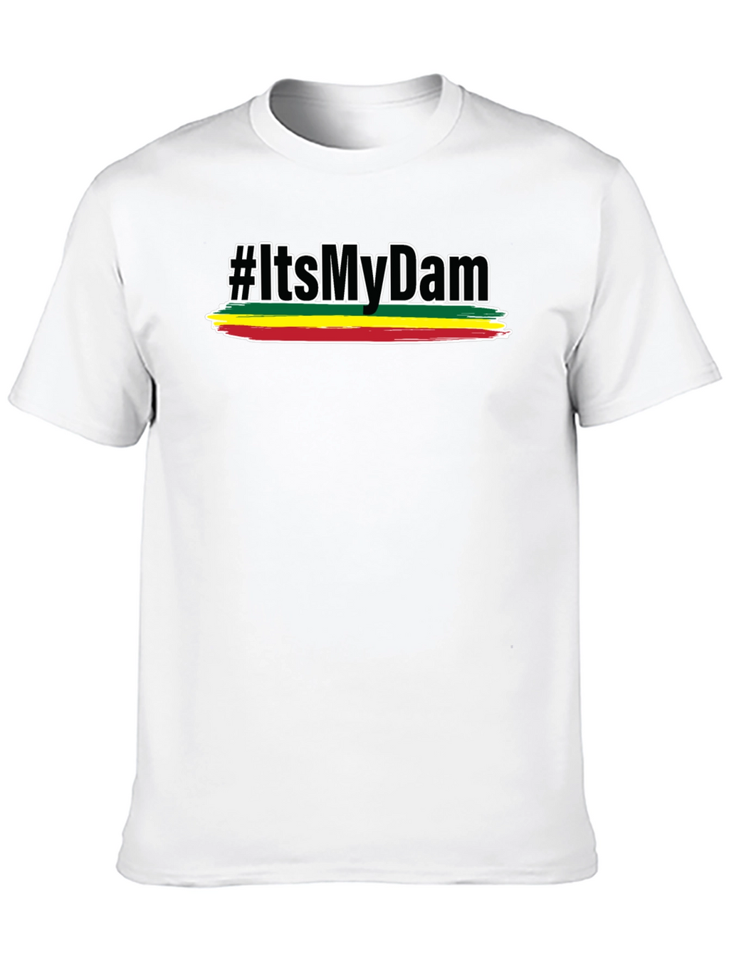 Rasta Pride T-Shirt - #ItsMyDam Reggae Style Tee