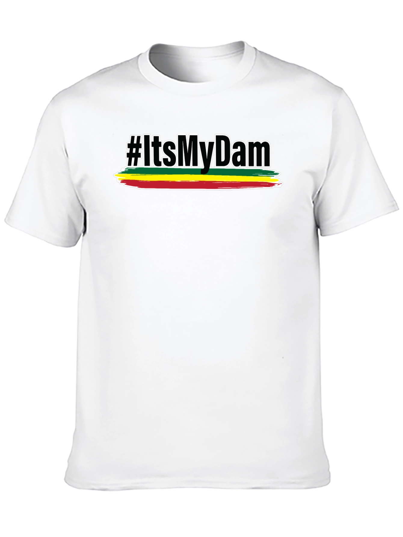 Rasta Pride T-Shirt - #ItsMyDam Reggae Style Tee