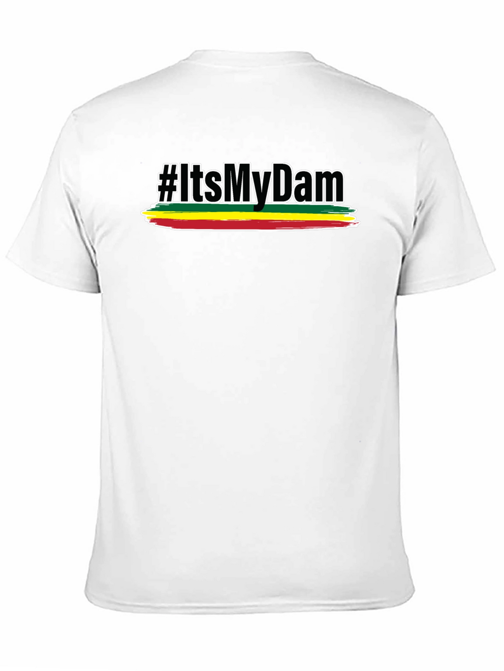 Rasta Pride T-Shirt - #ItsMyDam Reggae Style Tee