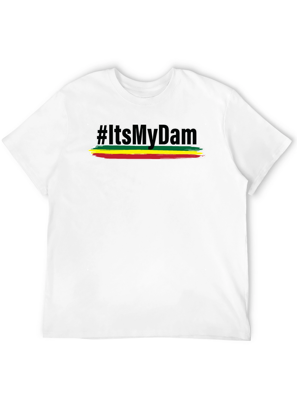 Rasta Pride T-Shirt - #ItsMyDam Reggae Style Tee