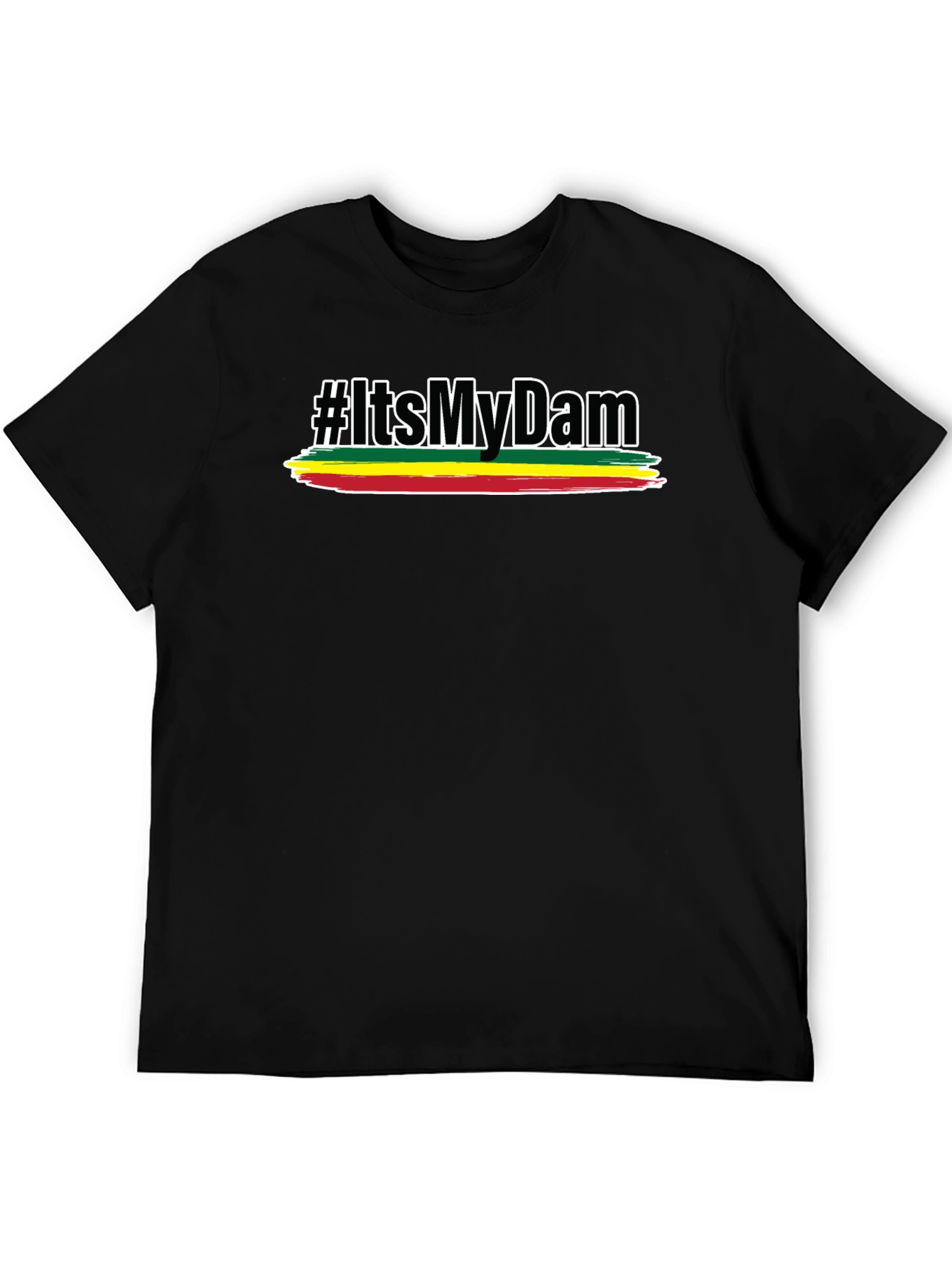 Rasta Pride T-Shirt - #ItsMyDam Reggae Style Tee