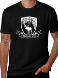 Isaiah 6:8 Moose T-Shirt - Forest Design