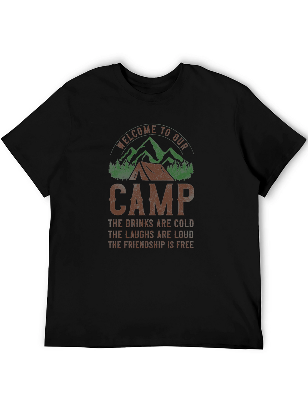 Welcome To Our Camp Graphic Tee