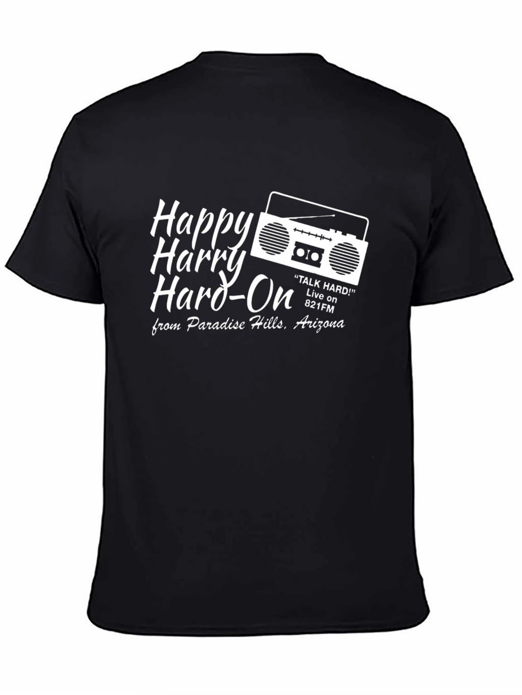 Happy Harry Hard-On T-Shirt Radio Boombox