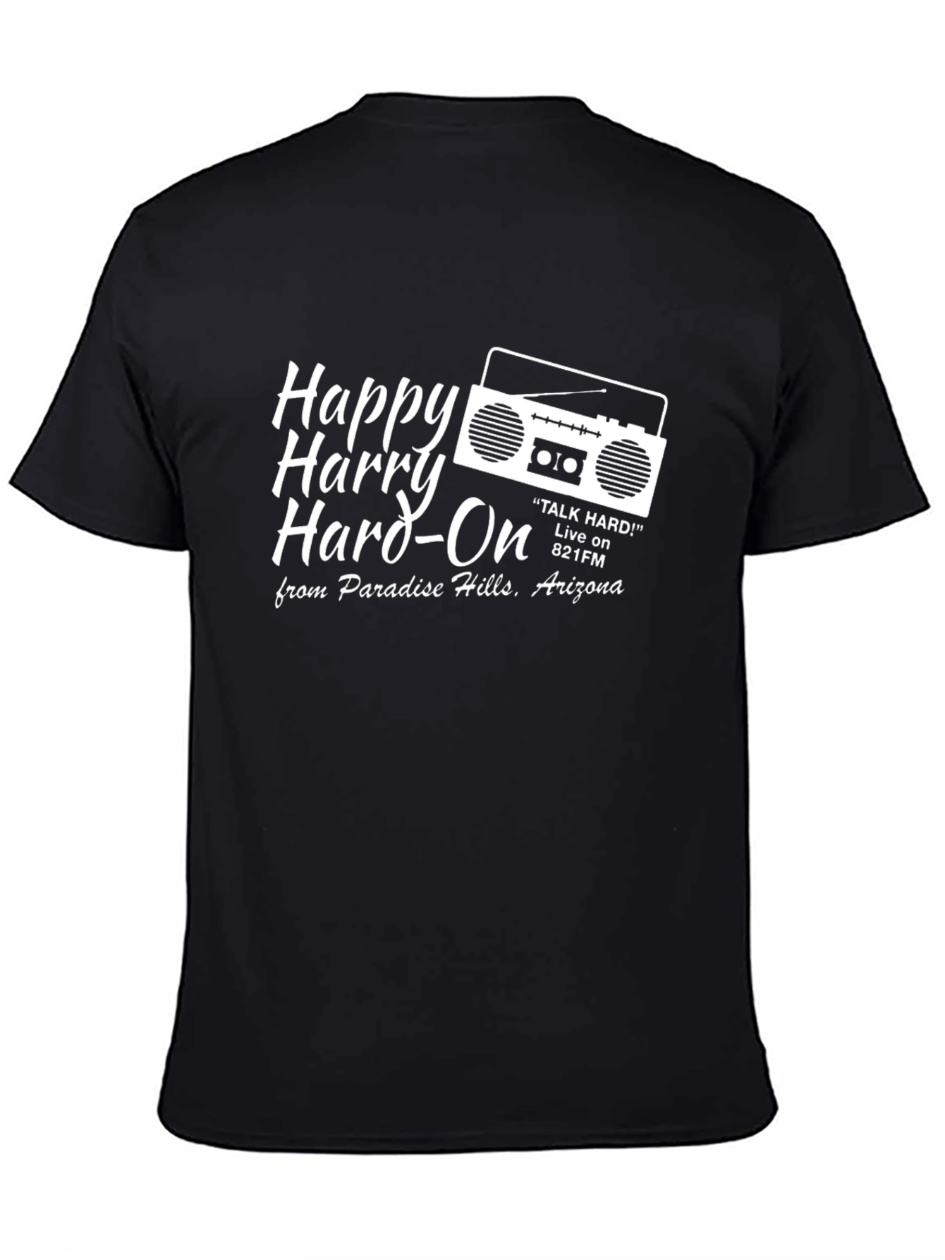 Happy Harry Hard-On T-Shirt Radio Boombox