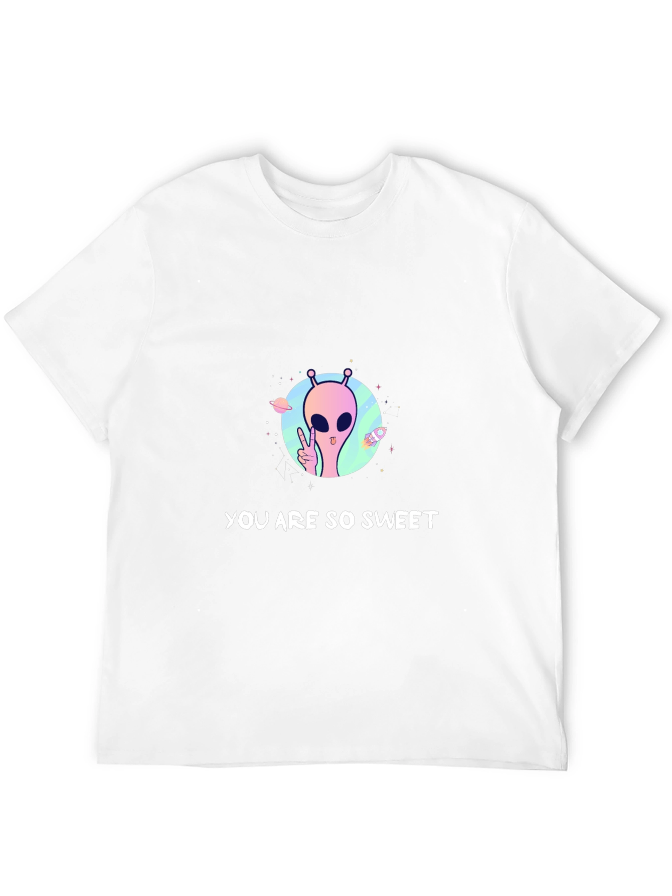 Sweet Alien Graphic Tee - Cool & Casual Comfort