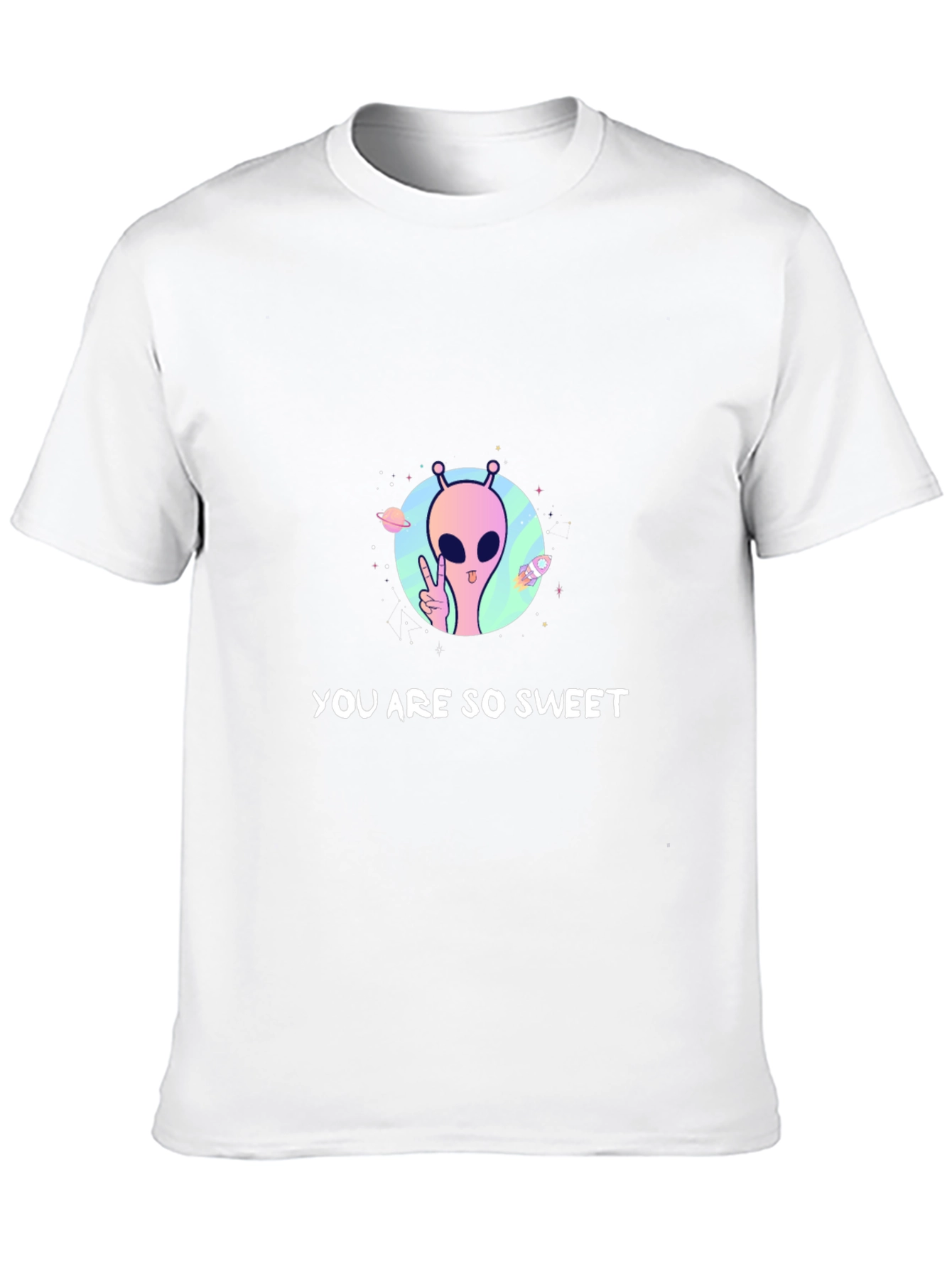 Sweet Alien Graphic Tee - Cool & Casual Comfort