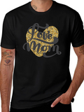 Love Mom Heart T-Shirt