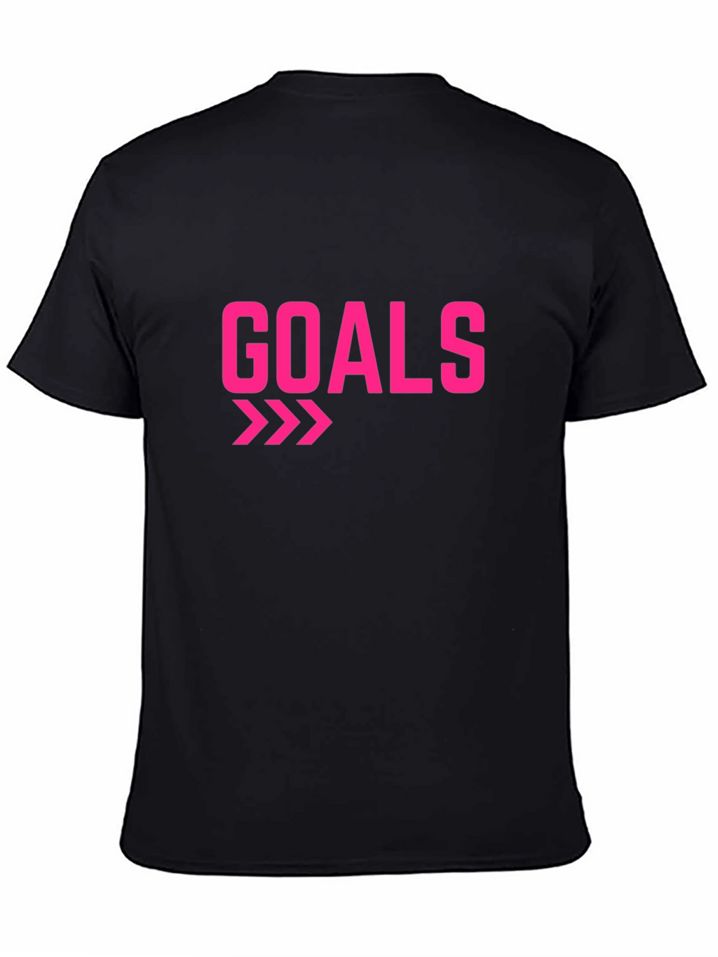 Goals Graphic T-Shirt - Black