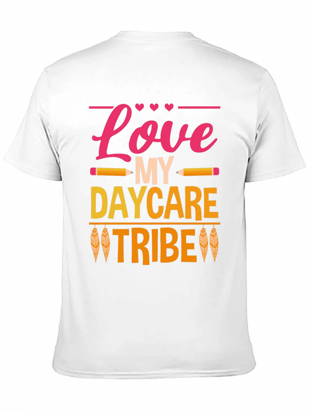 Love My Daycare Tribe Black T-Shirt