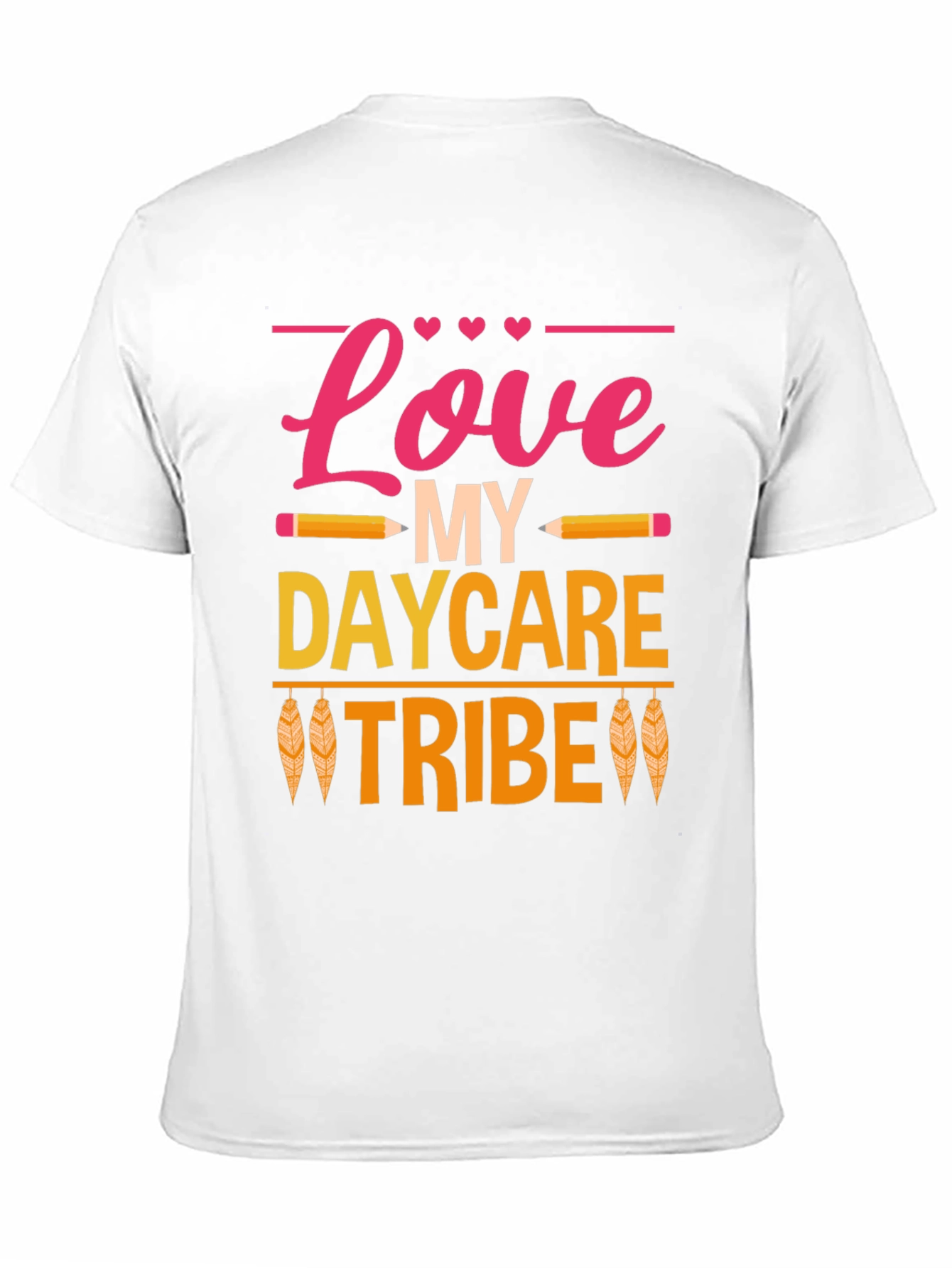 Love My Daycare Tribe Black T-Shirt