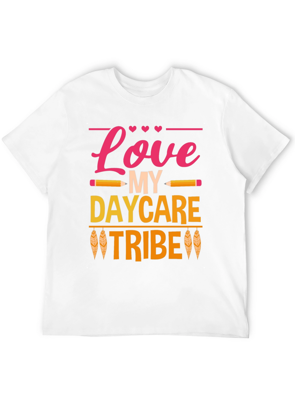 Love My Daycare Tribe Black T-Shirt