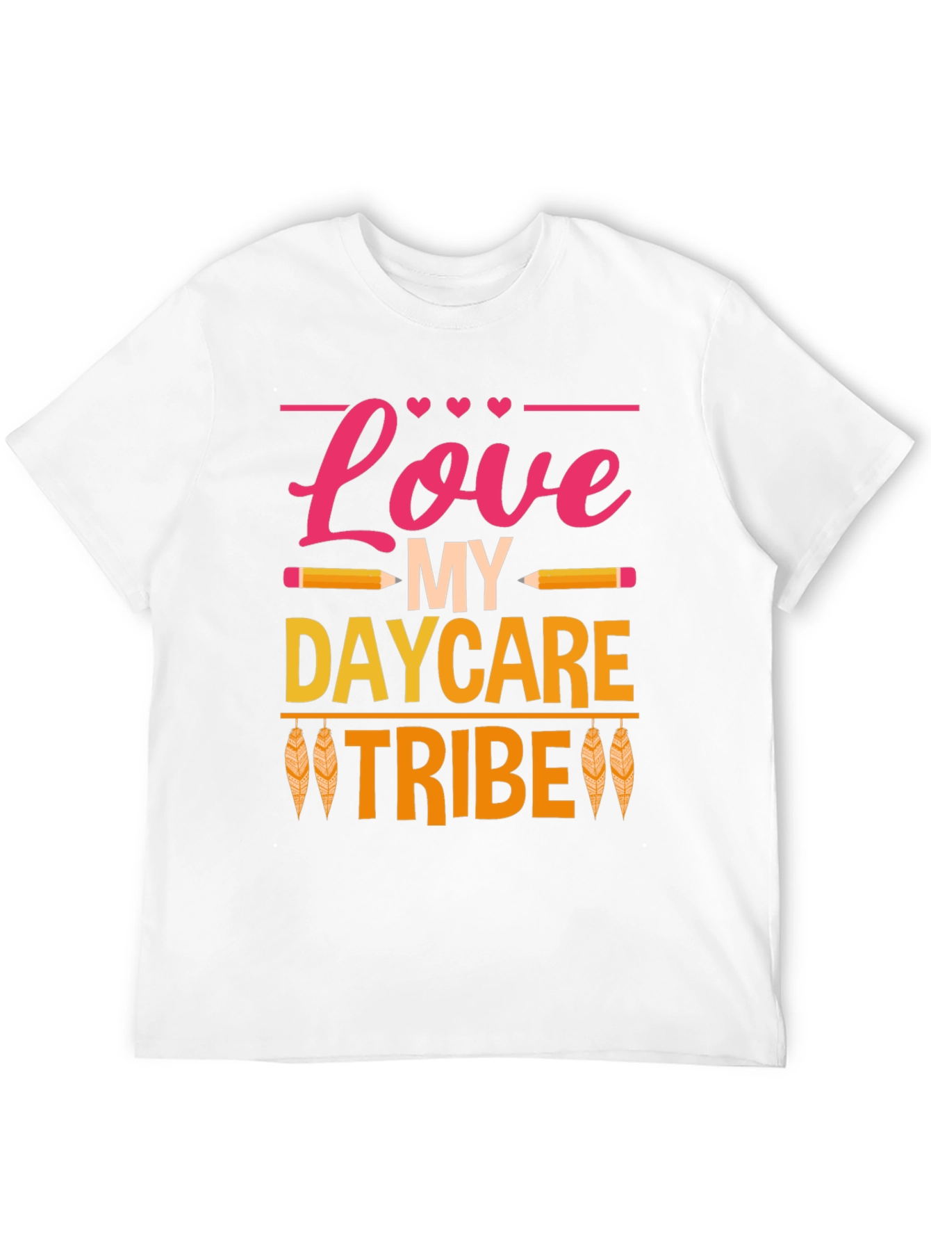 Love My Daycare Tribe Black T-Shirt