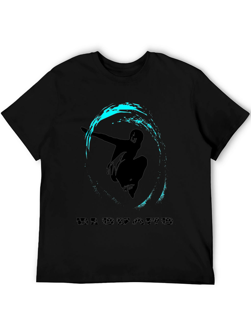 Stylish Black T-Shirt with Edwaard Graphic
