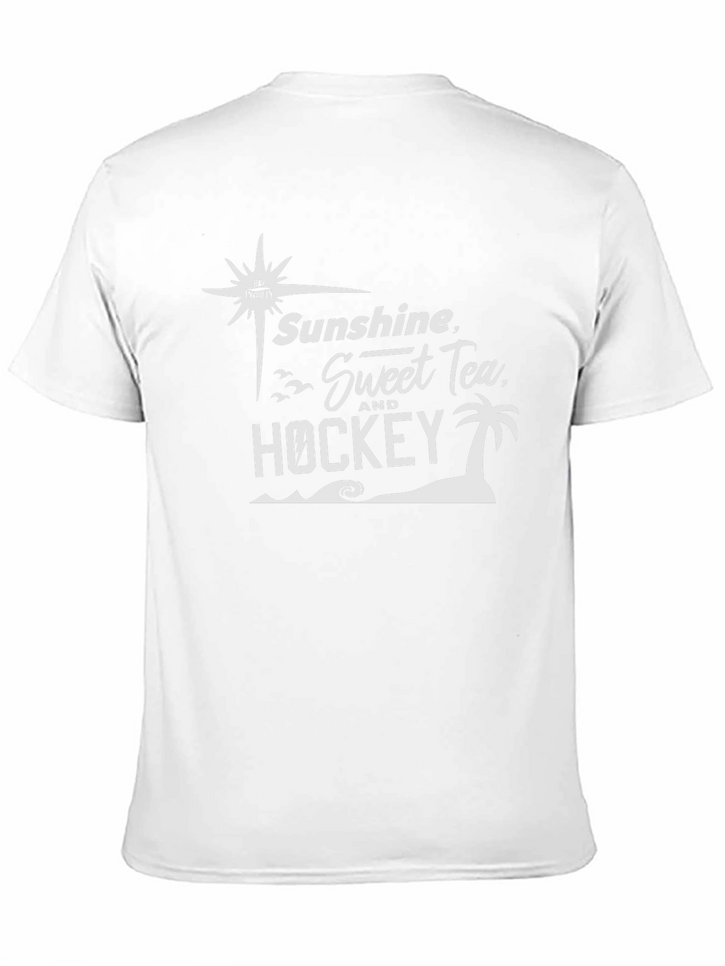 Sunshine Sweet Tea and Hockey Graphic T-Shirt