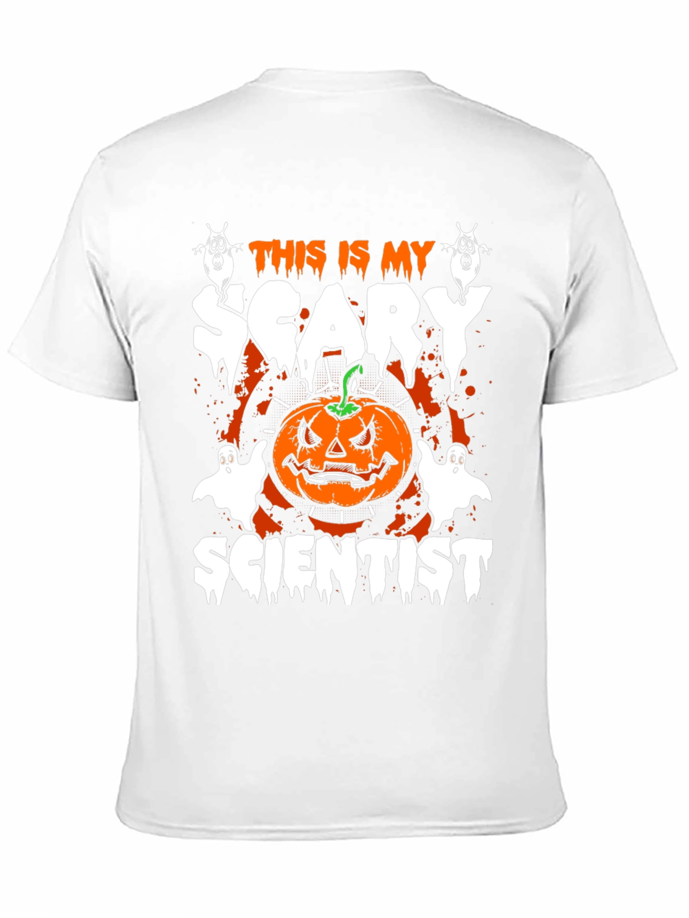 Scary Scientist Halloween T-Shirt