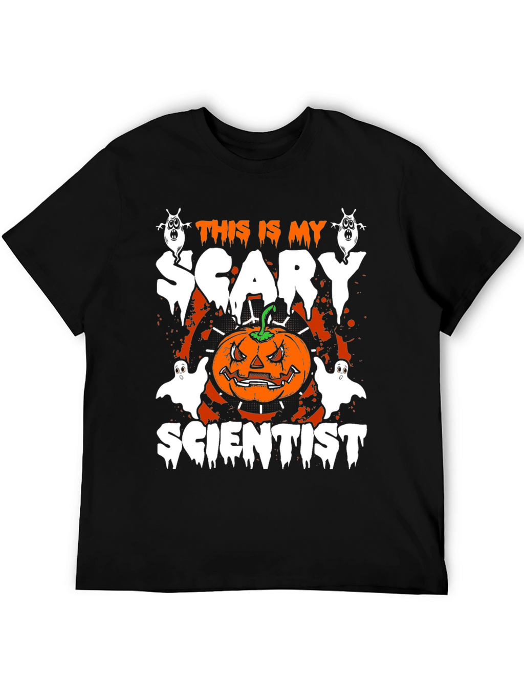 Scary Scientist Halloween T-Shirt