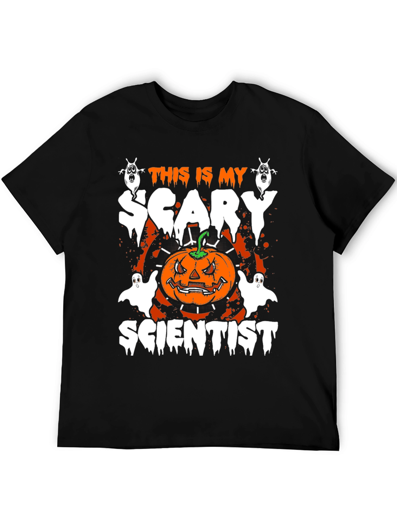 Scary Scientist Halloween T-Shirt