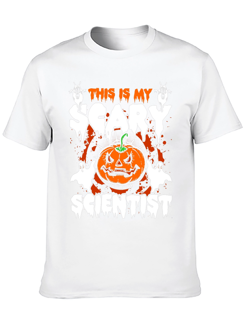 Scary Scientist Halloween T-Shirt