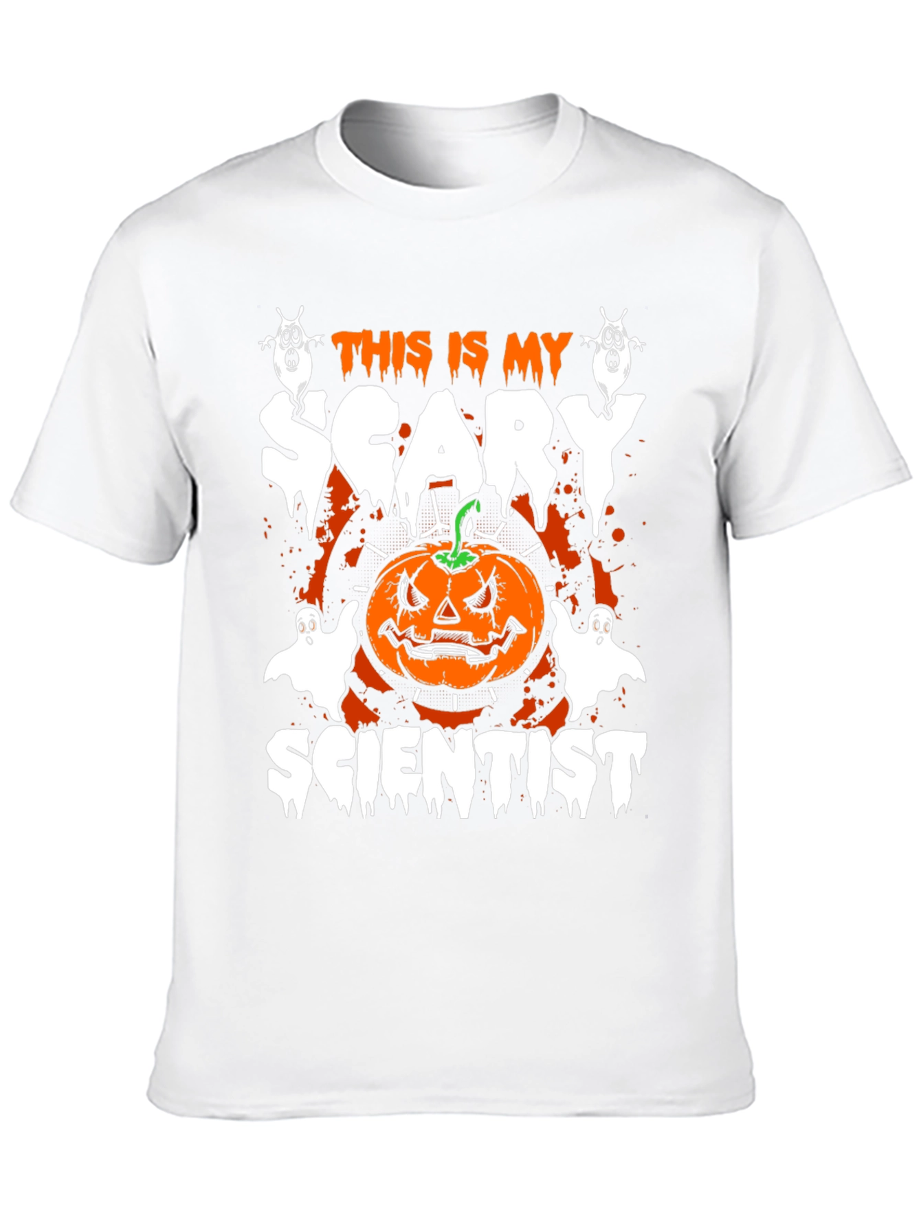 Scary Scientist Halloween T-Shirt