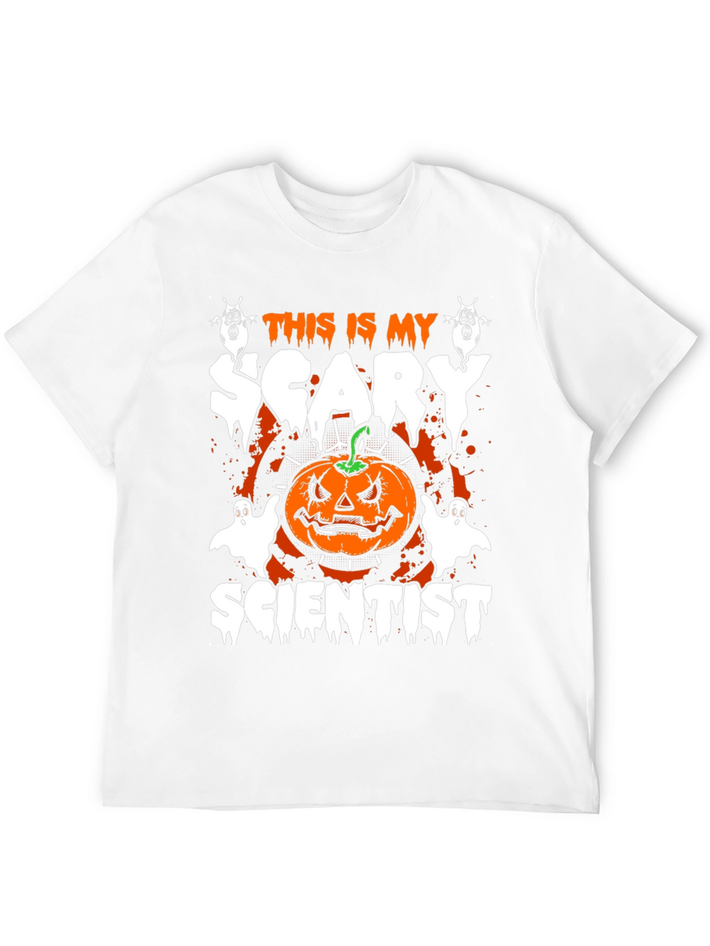Scary Scientist Halloween T-Shirt