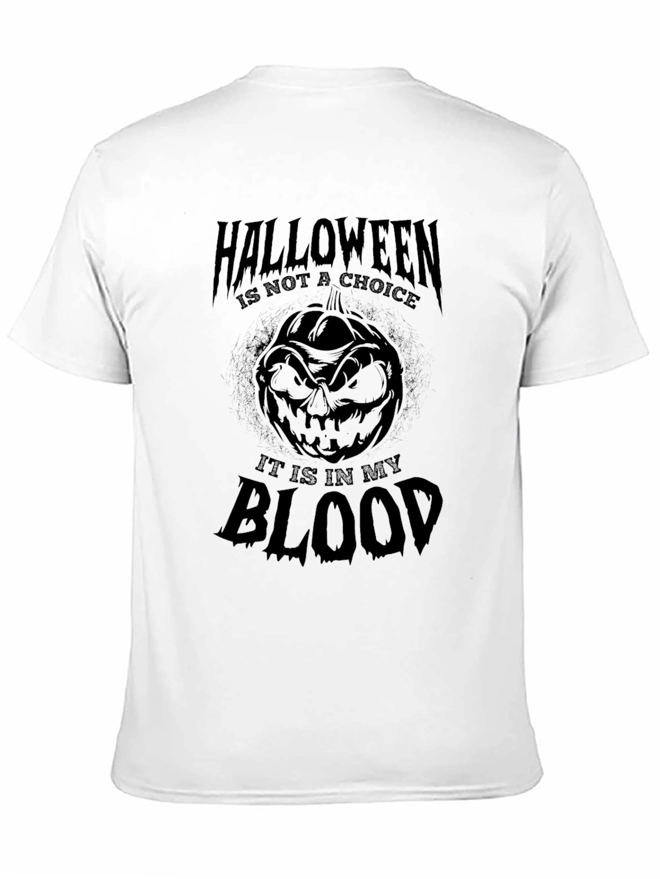 Halloween Is Not a Choice Mens Graphic Tee