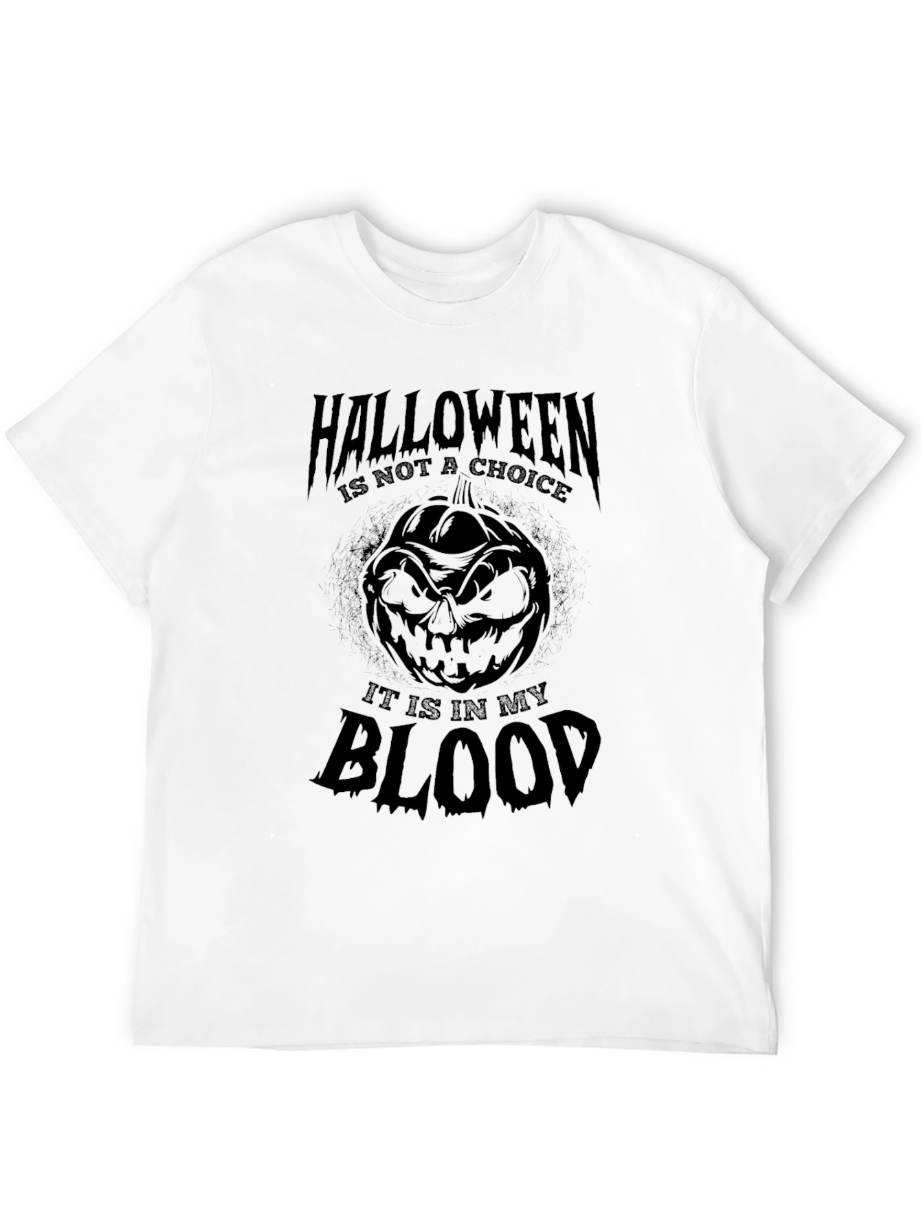 Halloween Is Not a Choice Mens Graphic Tee