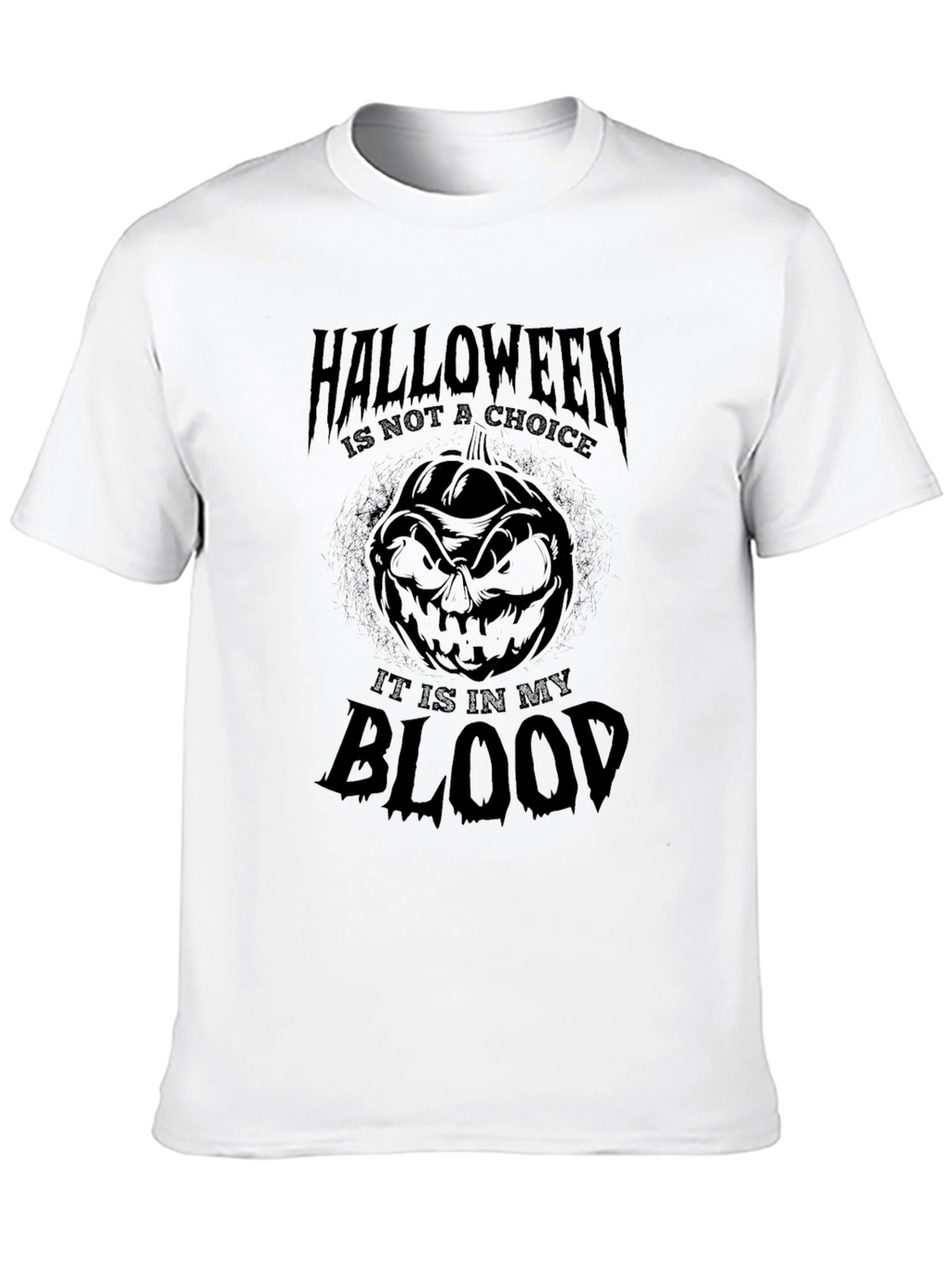 Halloween Is Not a Choice Mens Graphic Tee
