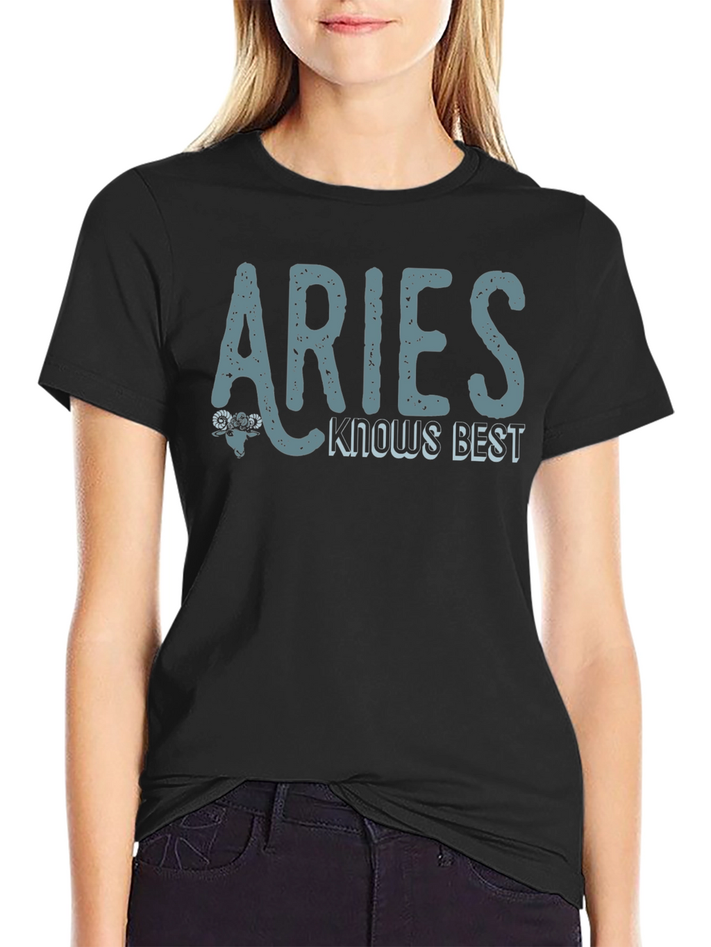 Aries Knows Best Graphic Tee - Zodiac T-Shirt