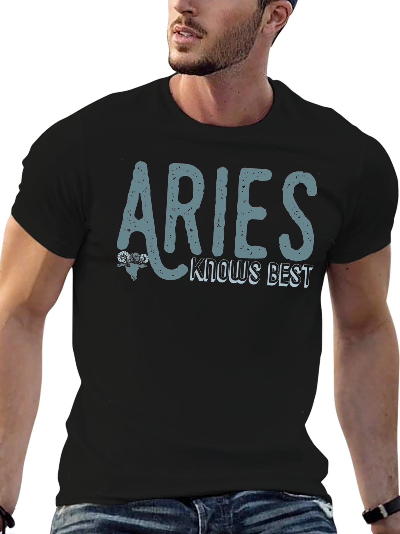 Aries Knows Best Graphic Tee - Zodiac T-Shirt