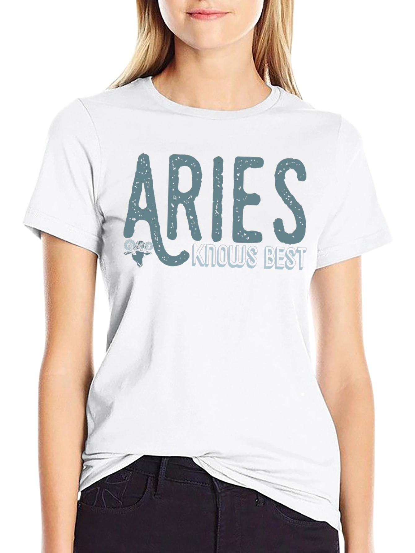 Aries Knows Best Graphic Tee - Zodiac T-Shirt