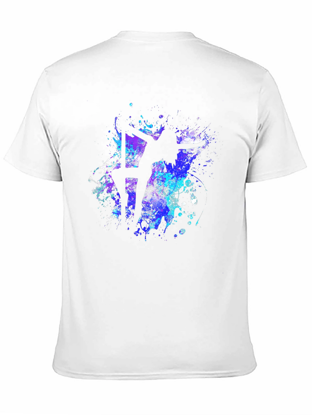 Pole Dancer T-Shirt - Abstract Silhouette Design