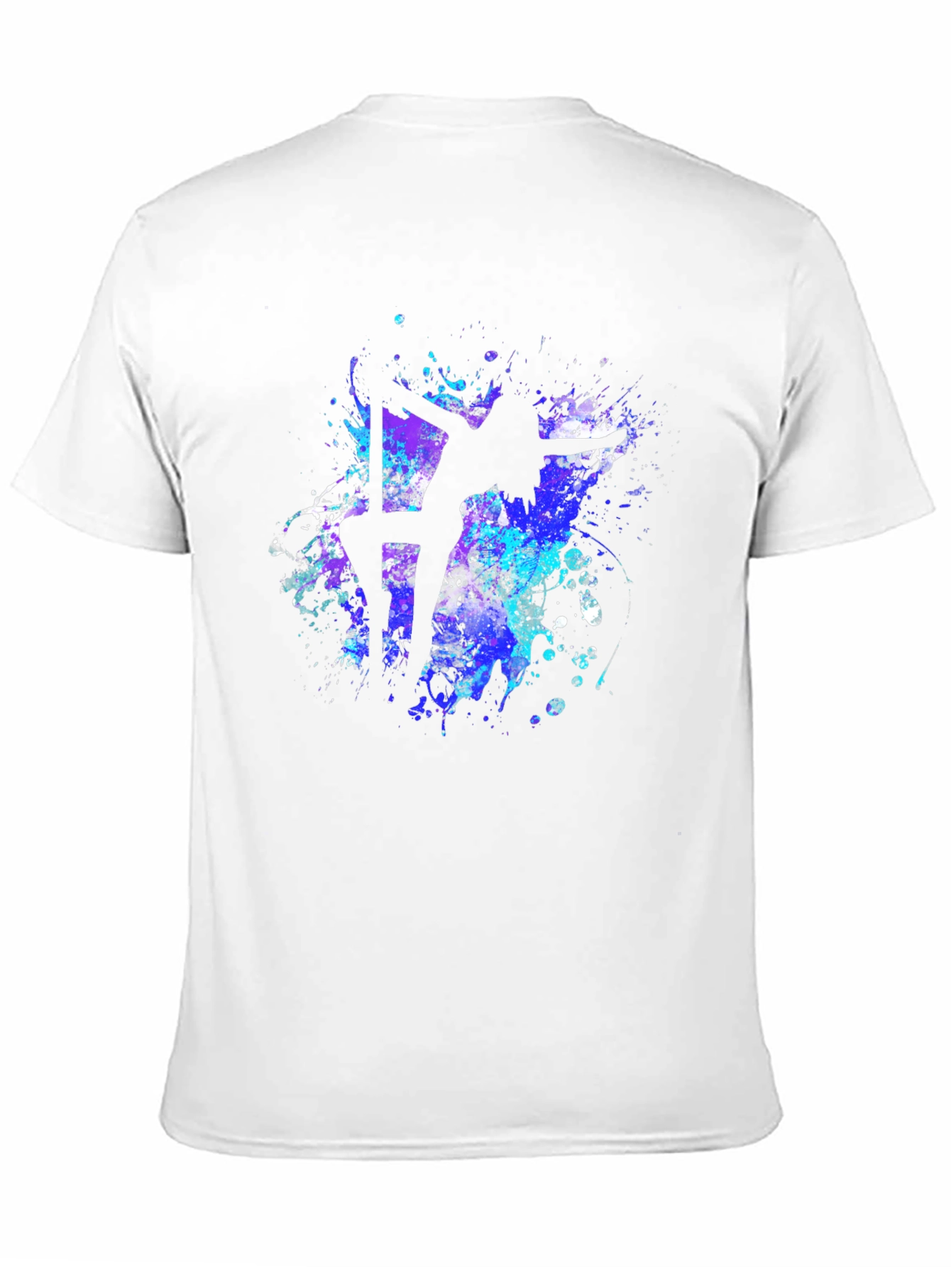 Pole Dancer T-Shirt - Abstract Silhouette Design
