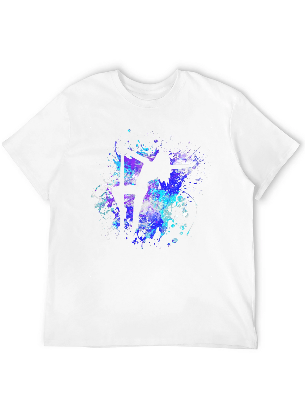 Pole Dancer T-Shirt - Abstract Silhouette Design