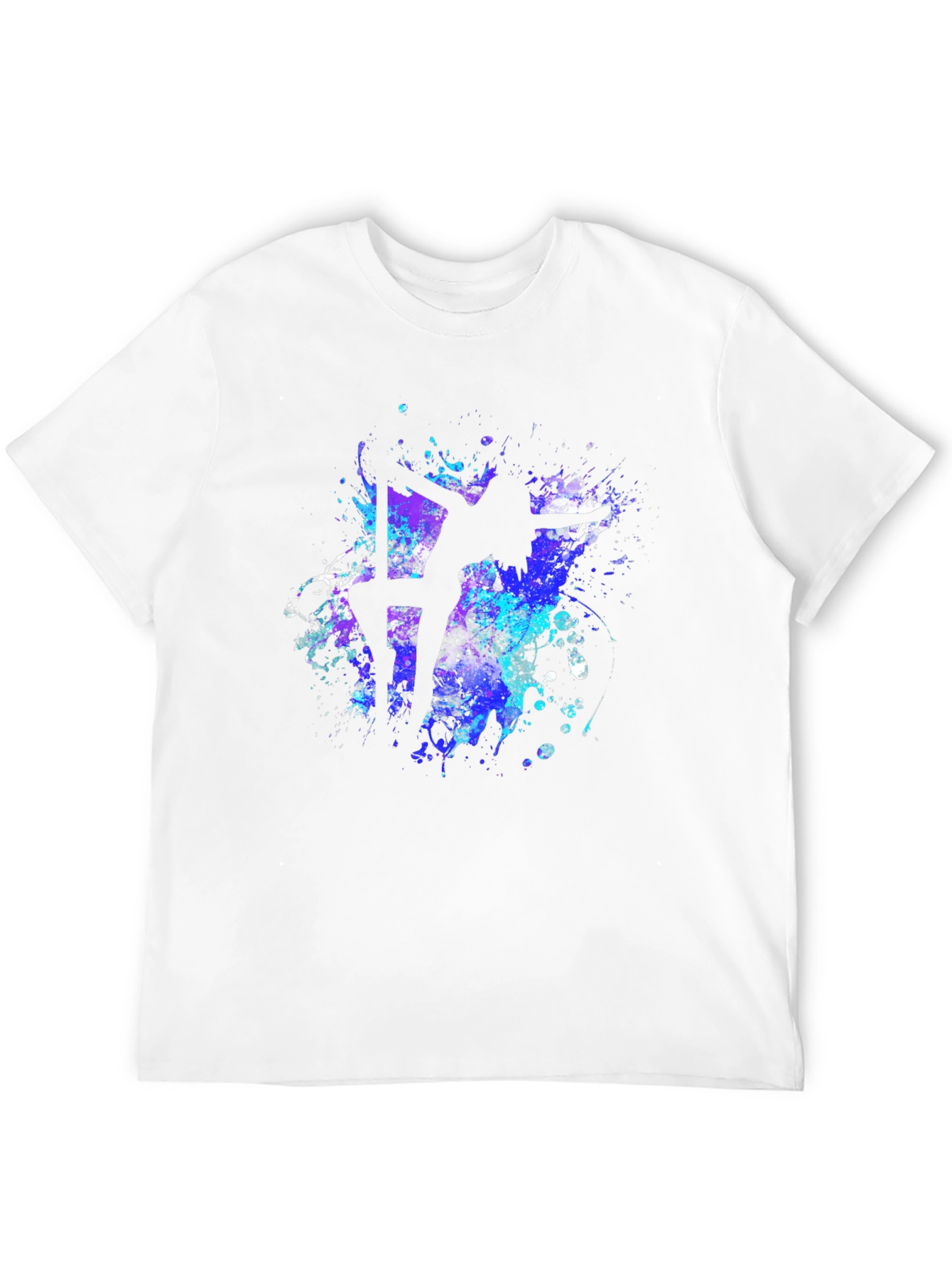 Pole Dancer T-Shirt - Abstract Silhouette Design
