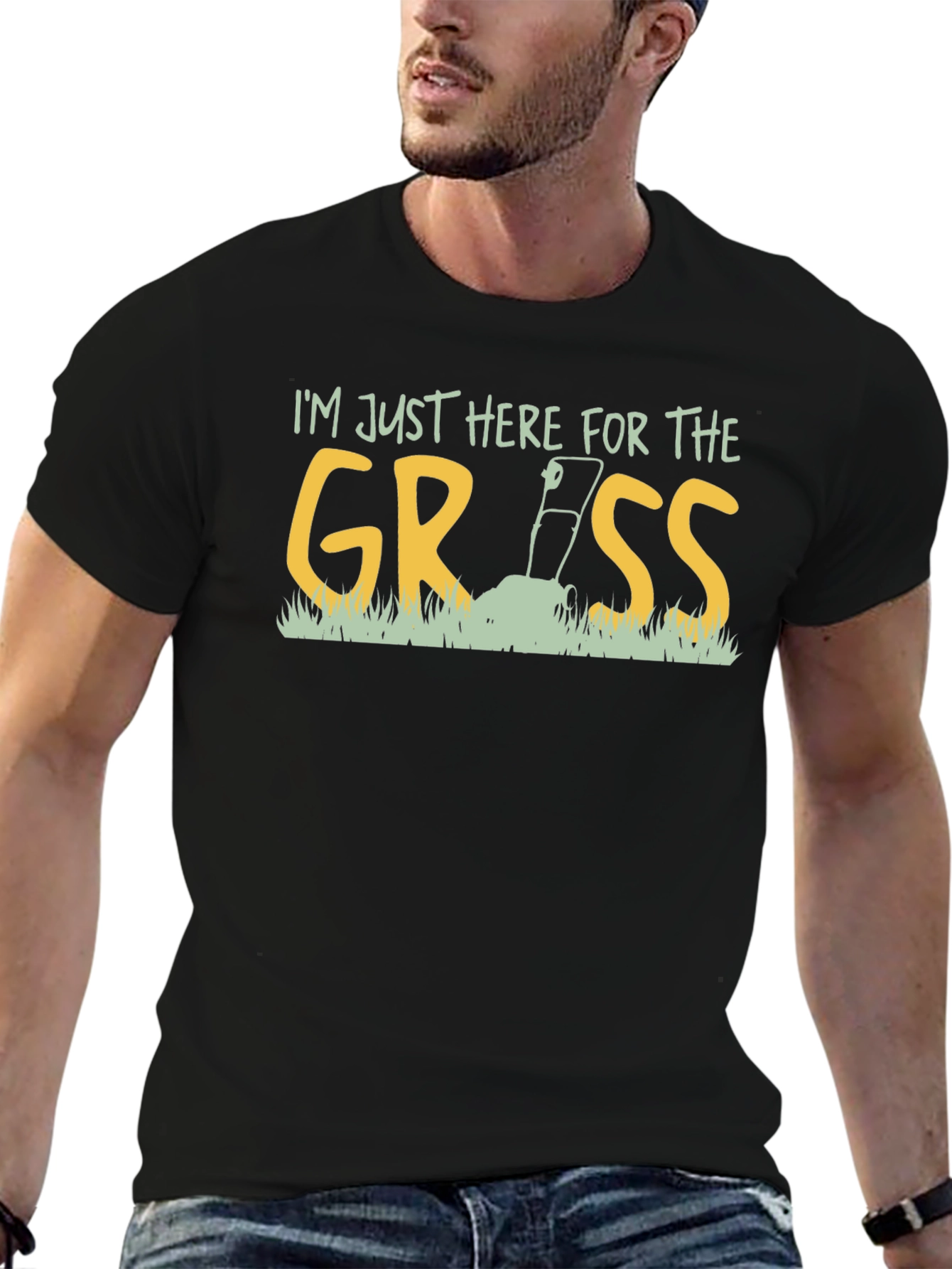 Funny Grass Lawn Care T-Shirt