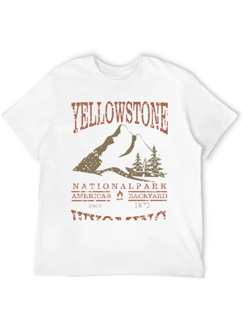 Yellowstone National Park Graphic T-Shirt
