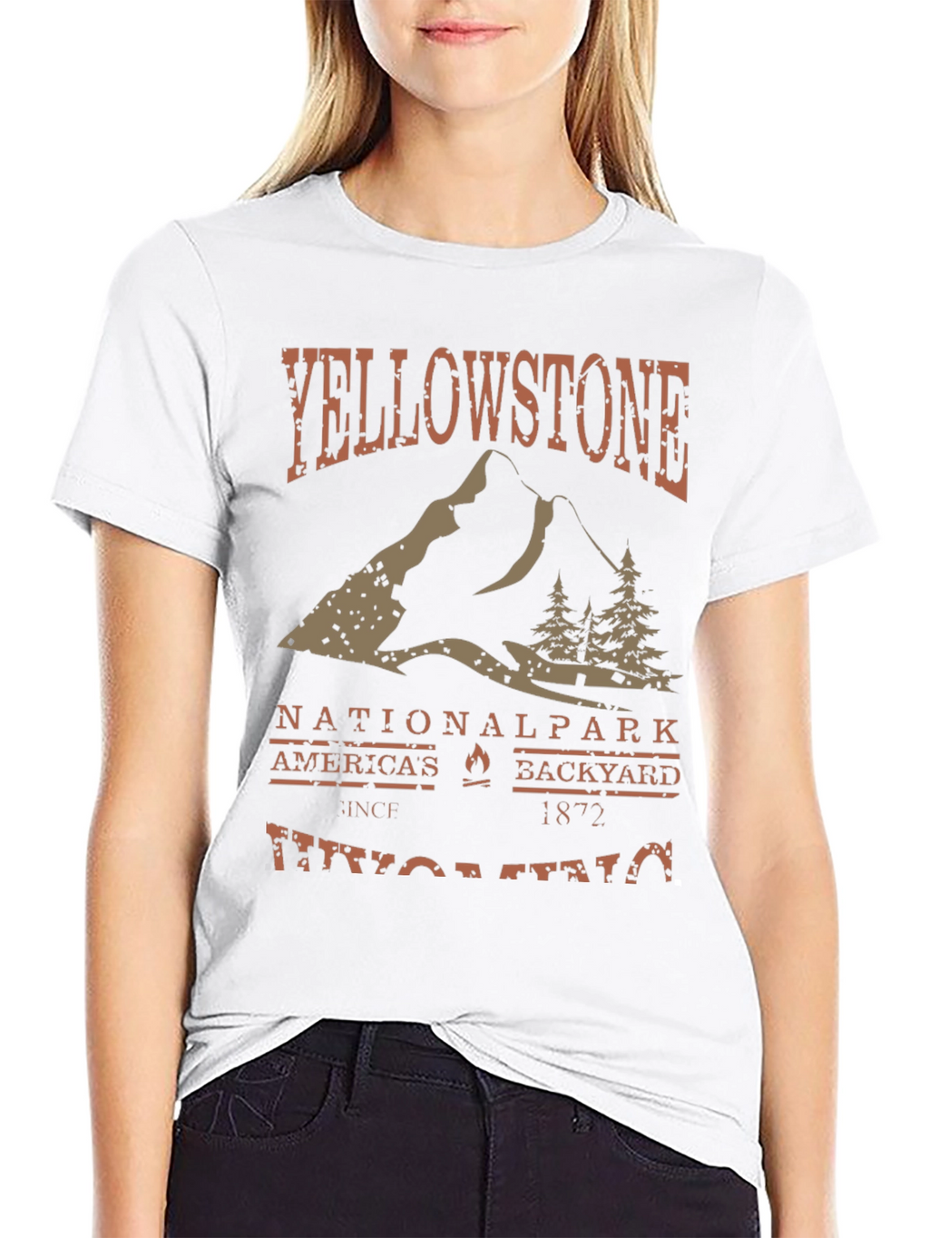 Yellowstone National Park Graphic T-Shirt
