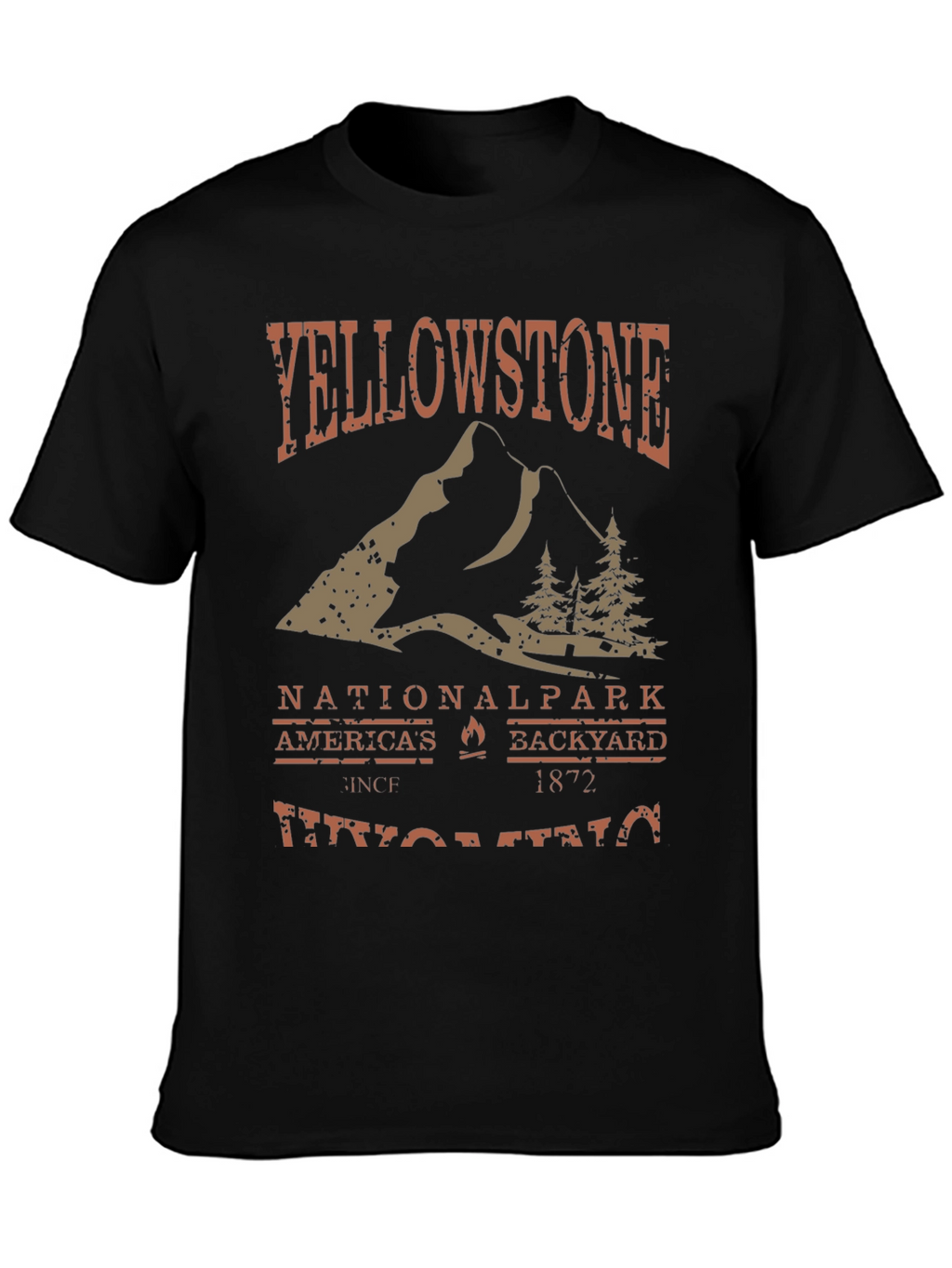 Yellowstone National Park Graphic T-Shirt