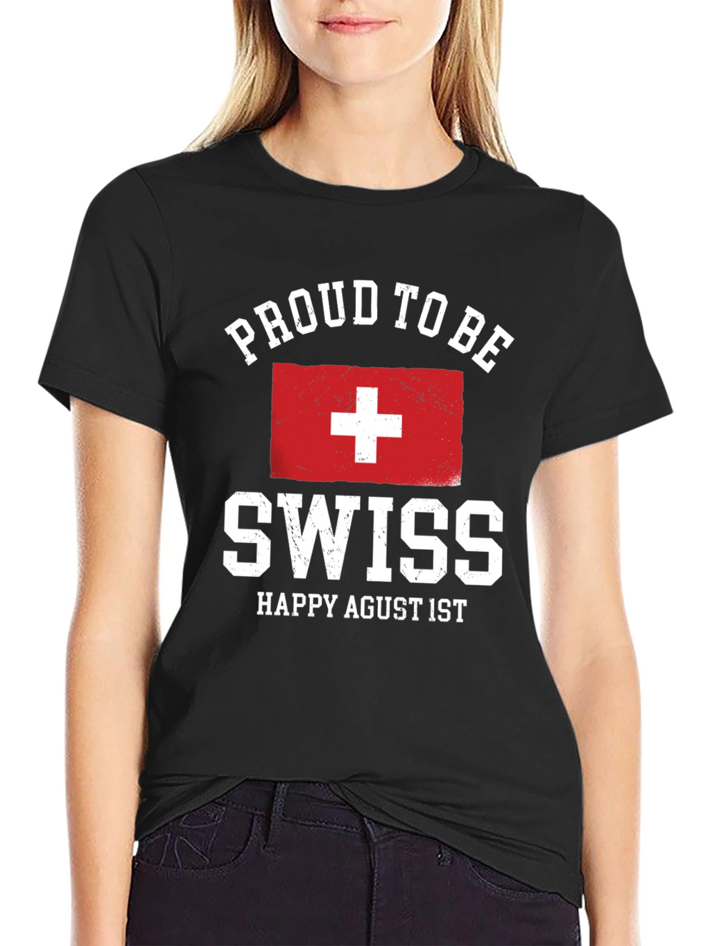 Proud to Be Swiss T-Shirt - Happy Agust 1st