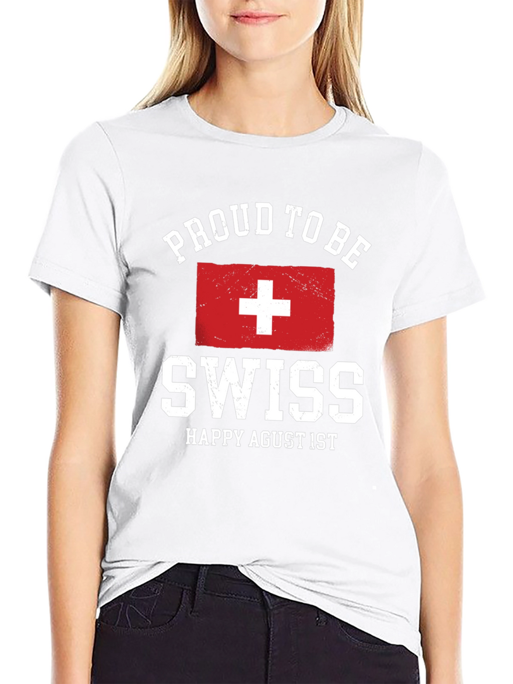 Proud to Be Swiss T-Shirt - Happy Agust 1st