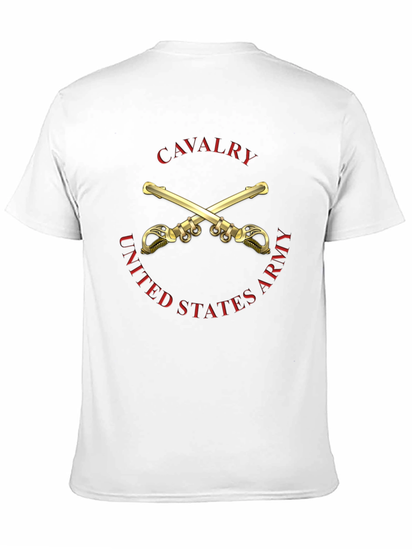 Cavalry United States Army Black T-Shirt